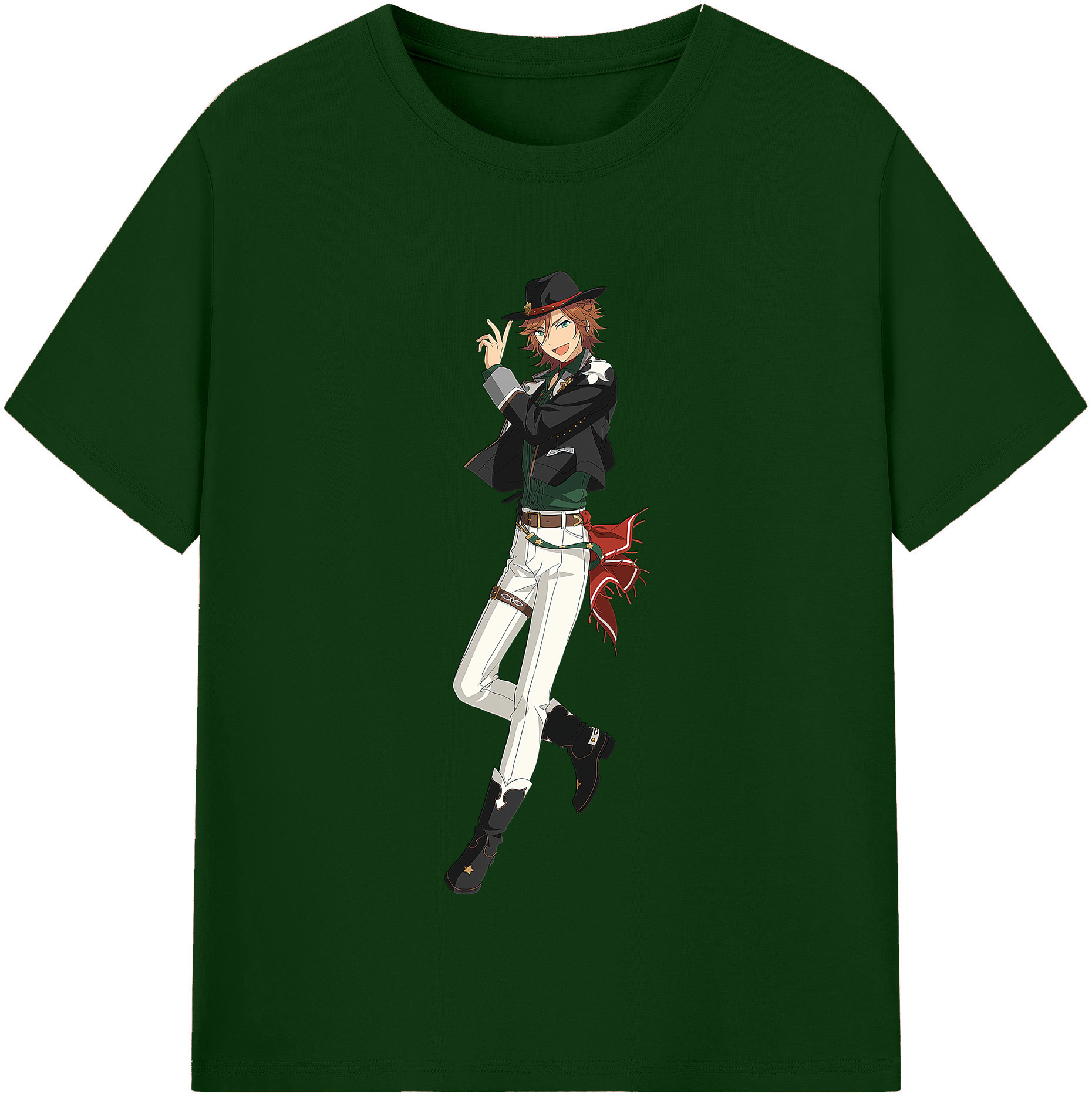 （画像用） あんさんぶるスターズ! Ensemble Stars 綿100％半袖Tシャツ（フロントプリント）
